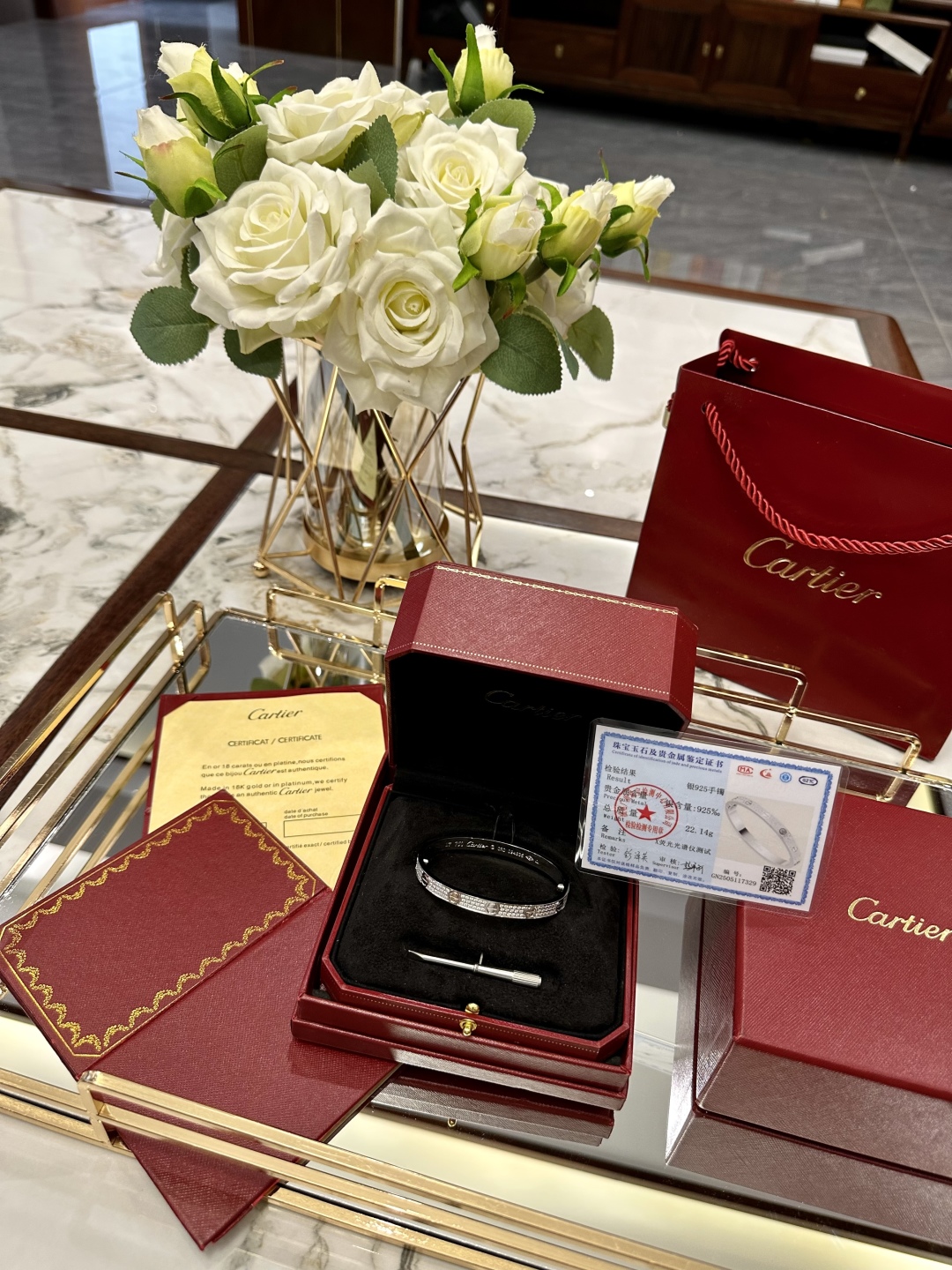 CARTIER jewelry model 77